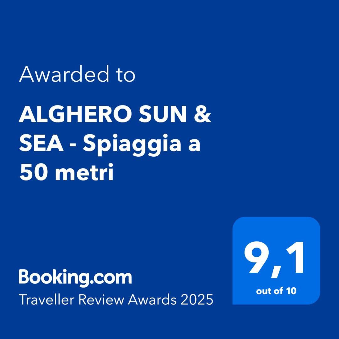Alghero Sun & Sea - Spiaggia A 50 Metri Exterior photo